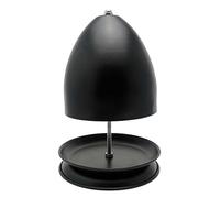 Tea Candle Heater, 17.5x27cm/6.89x10.63 Inches Double-walled Light Warmer, Indoor Metal Tea Light Oven Holder, Winter Candle Stove Hand Warmer For Home Camping