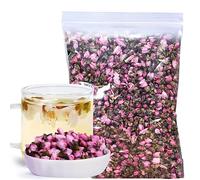 Tea Cinese Fatto a Mano Con Erbe E Fiori Di Pesco Essiccati I Fiori Profumati Offrono Un Sapore Intenso E Una Dolcezza Delicata Bevanda Rilassante a Base Di Tè Ai Fior Profumata (500g)