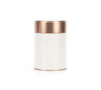 Tea Containers Teaware Storage Holder Candy Box Teaware Tea Tin Container Kitchen Storage Box Tinplate Material 4 Colors White