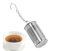 Tea Diffuser, portatile Tea Brewer, Seasoning Filter With Chain Hook Reusable Stainless Steel Mesh For Adult Beginner Elderly Cafe Shop Bar Ristorante
