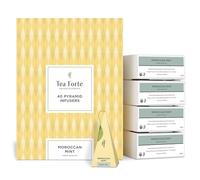 Tea Forte, Confezione da 40 piramidi da infuso, Tisana Bio, Tè alle erbe biologico (Moroccan Mint)