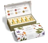 Tea Forté® HERBAL RETREAT Petite Presentation Box with 10 Handcrafted Pyramid Tea Infusers - Relaxing Herbal Tea by Tea Forte