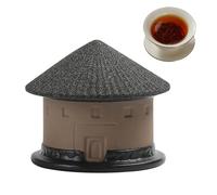 Tea Infuser - Ceramic Microporous Funny House Shape, Tulou Loose Leaf Tea Strainer, Creative Dorm Room Steeper, Reusable Fine Mesh Teapot Filter | For Home Kitchen