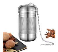 Tea Infuser - Stainless Steel Extra Fine Mesh Tea Strainer for Loose Leaf | Ball Infuser for Cooking Steeping Rooibos Black | Reusable Loose Steeper for Kitchen and Travel