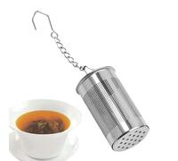 Tea Infuser - Stainless Steel Tea Filter | Tea Strainer with Handle for Loose leaff Tea | Cooking Infuser Strainer with Chain Hook for Tapots Flower Fruit Black Rooibos Spices