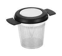 Tea Infuser - Stainless Steel Tea Strainer With Silicone Lid | Large Capacity Loose Leaf Fine Mesh Teaa Filter | Filter Basket For Mug Cup Kettle | Reusable Durable Steeper