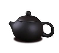 Tea Kettle Pentola fatta a mano, set da tè esterno portatile, set da tè in argilla viola, caffettiera, set da tè retrò domestico, accessori per cerimonie del tè cinese 140 ml per infusore