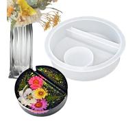 Tea Light Holder Mold - Candle Holder Mold | Cement Craft Molds for Christmas | Tea Light Candle Holders Moulds Silicone for Christmas Kids Adults Cement Event Organizers Artists Craft Enthusiasts