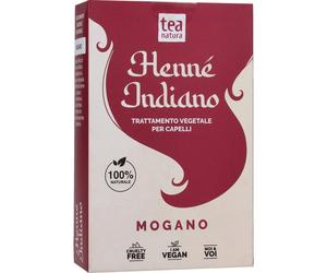 Tea Natura Henné Rosso Mogano 100 g - Tinta Vegetale Capelli