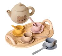 Tea Party Set, Pretend Play Kit, Kids Role Activity, Fine Motor Development, Make-Believe Game Set, Creative Holiday Celebration, Birthday Festive Entertainment