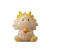 Tea pet， Accessori for set da tè in resina con drago dei cartoni animati che cambiano colore, statua di Loong for la cerimonia del tè, scrivania for animali domestici(B)
