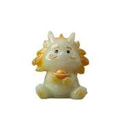 Tea pet， Accessori for set da tè in resina con drago dei cartoni animati che cambiano colore, statua di Loong for la cerimonia del tè, scrivania for animali domestici(A)