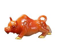 Tea pet, Set da tè con animali che cambiano colore, accessori, decorazioni da tavola, ornamenti e regali(Red)