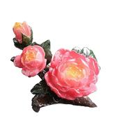 Tea pet, Set da tè con fiori in resina che cambiano colore, accessori, decorazioni da tavola, ornamenti e regali(B)