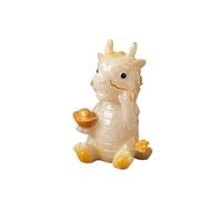 Tea pet, Set da tè in resina con personaggi dei cartoni animati Loong, accessori che cambiano colore, ornamenti da scrivania for la cerimonia del tè(C)