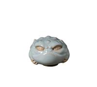 Tea pet, Statuetta divina della bestia, in ceramica, decorazione da scrivania, regalo for la sala da tè(D)