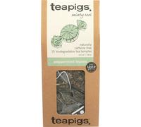 Tea Pigs Peppermint Leaves 15 Teabags (Pack of 2 Boxes)