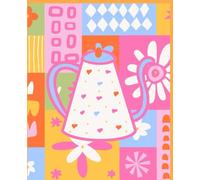 “Tea Pot” Composition notebook 7.5 by 9.25 with 120 lined pages.