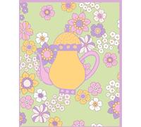 “Tea Pot” Composition notebook 7.5 by 9.25 with 120 lined pages.