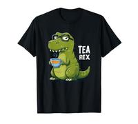 Tea Rex - Dino Divertente con Tazza da tè Maglietta