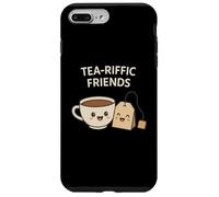 Tea-Riffic Friends - Simpatico Tea Pun Kawaii Cup & Tea Bag Custodia per iPhone 7 Plus/8 Plus