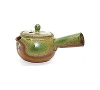 Tea Soul B6021902, Teiera Giapponese Tokoname in Ceramica Verde e Grigia 330ml