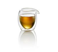 TEA SOUL, Brocca da tè in Vetro borosilicato, Decanter in Vetro per infusione, Accessorio per la Cerimonia del tè, capacità 125 ml