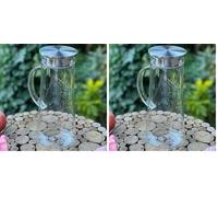 Tea Soul | Caraffa Alta in Vetro 1500 ml (Confezione da 2)