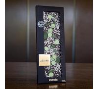 Tea Soul | Cioccolato Fondente con Foglie di Menta e Scorza di Limone Canditi 110 gr