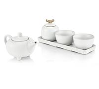 TEA SOUL Set in Porcellana RU Bianco