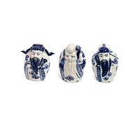 TEA SOUL Set statuine in Porcellana Fukurokuju