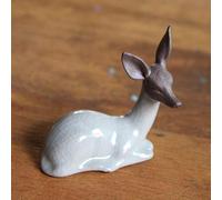 TEA SOUL Statuina da tè cerbiatto in Porcellana RU