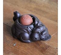 TEA SOUL Statuina da tè Dragone con Pallina in Ceramica