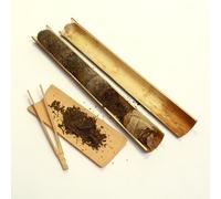 Tea Soul | Tè Puer Shu Affumicato in Bambù 200gr, Fermentato Tradizionale del Vietnam Settentrionale, Raccolto a Mano da Alberi Antichi Shan Tuyết, Provincia di Hà Giang