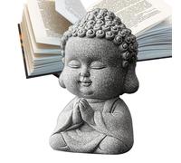Tea Statue, Cute Buddha Figurina, Buddha Monk Statua, Meditazione Buddha Decors, Buddha Decoration Ornament, Tea Statua Ornament, Buddha Monk Figurina, Little Buddha Ornament, Statua per Meditazione