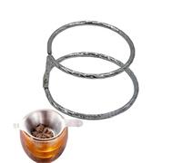 Tea Strainer And Bowl - Long Handle And Stand | Anti-Scalding Coffee Steeper Kitchen Gadget For Teapots Covered Bowls | Stainless Steel Tea Drain Strainer,Tea Strainer Fine Mesh |