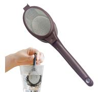 Tea Strainer And Bowl - Loose Tea Strainer With Long Handle And Stand | Household Tea Strainer Spoon, Reusable Coffee Tea Brewing Filter Tool With Fine Mesh For Home Kitchen