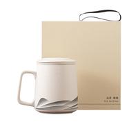 tea strainer cup - 8.5x12x11.5cm Tea Mug With Infister, 360ml Ceramic Filter Mug, teas infuser bottle, Teas Strainer Cup for Men Women Lovers Home Workplace Offices Coffee Travel