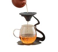 Tea Strainer - No Hole Leaf Colander With Iron Stands | Strainers For Loose Tea | For Enhances Flavor Softens Water Cooking Baking Cocktail Brewing Milk