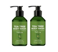 Tea Tree Body Wash - Tea Tree Tinea Versicolour Body Wash, cura della pelle per acne sulla schiena, follicolite, prurito all'inguine, piede d'atleta e tigna - sapone per il corpo con olio di tea tree