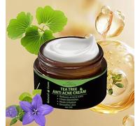 Tea Tree Crema anti-acne contro brufoli, punti neri e imperfezioni della pelle - Crema Cosmo naturale con estratti di erbe naturali per la pelle nutrita (30 g)
