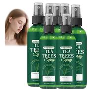 Tea Tree Oil Leave-In Conditioner Spray per riccioli/ondulato/grossolano/secco, Detangler Spray per capelli secchi danneggiati, Tea Tree Shampoo und Conditioner mit Aloe, leggero e non grasso (7)