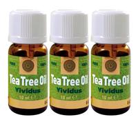 Tea Tree Oil Vividus 3x10 ml Olio essenziale