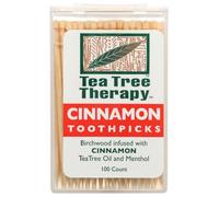 Tea Tree Therapy stuzzicadenti, cannella, 100 pezzi