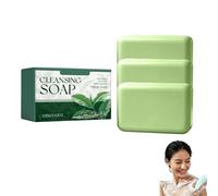 Tea Trees Oli Saponi Per Il Viso, Oli Controllo E Saponi Per Viso Rinfrescanti, Sapone Per Il Viso Adatto Per La Pelle Sensibile, Sollievo Dalla Pelle Tea Tree Soaping, Sollievo Olio Sapone. (3PCS)