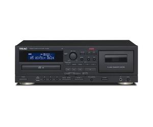 TEAC AD-850-SE CD- & Kassettenspieler mit USB, Schwarz