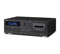 TEAC AD-850-SE CD- & Kassettenspieler mit USB, Schwarz