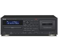 TEAC AD-850-SE CD- & Kassettenspieler mit USB, Schwarz