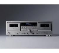 TEAC Doppio Cassetta Piastra W-1200 Argento 100V Alta Qualità Suono Japan Annata