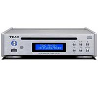 TEAC PD-301-X Lettore CD Wide FM Tuner USB AC100V Compact Audio System Silver
